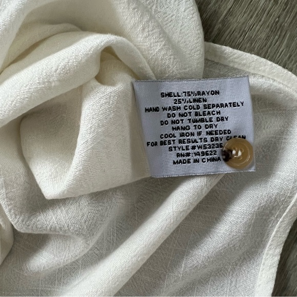 Walter Baker, White Sleeveless Top_XS - Picture 8 of 8